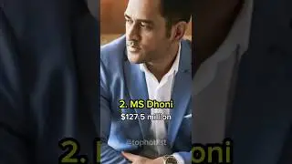 Top 10 Richest Cricketers in the World: Net Worth Revealed! #shorts #cricket