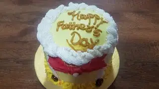 Fathers Day Cake Tutorial |HAPPY FATHER'S DAY|Cooking Art