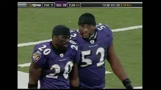 Ed Reed 109-Yard Pick Six vs. Eagles
