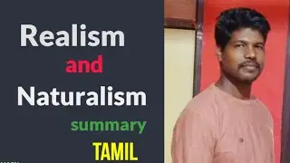 Realism vs naturalism  explain in Tamil #settrb #english #net #englishliterary
