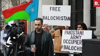 Baloch Activists Protests Against Pakistan Army In London