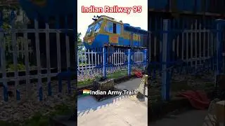 wdg4d 🚊 with indian army train 🇮🇳#shorts #youtubeshorts #job #trending #viral #railway #train