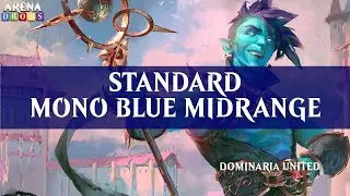 Mono Blue Midrange | Standard Ranked | Dominaria United | MTG Arena
