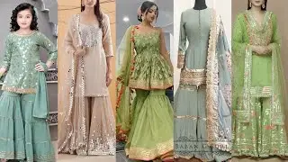 Amazing sharara Dress Design in 2021/Stylish sharara suit for EID...