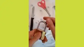 How to open the lock. Как открыть замок. Hogyan lehet kinyitni a z&aacute;rat