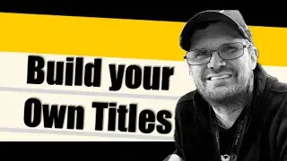 How To Build Your own Titles And Graphics in LumaFusion