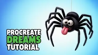 Master Procreate Dreams Tutorial with this Simple Spider Animation Technique