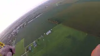 A Brief Midair Wing Collapse - Paramotor - Powered Paragliding