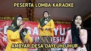 Lomba Karaoke Dalam Rangka Memeriahkan HUT RI ke 77