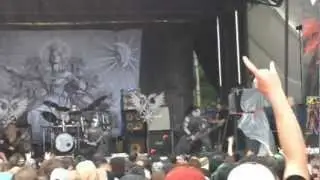 Mayhem Fest 2009,Scranton,Pa. Behemoth(clip) Slaves Shall Serve