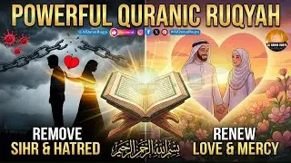 Quran Ruqyah for Marital Harmony | Remove Sihr Causing Hatred & Distance | Dua husband and wife love