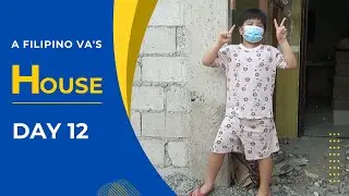 Filipino VA Life: Our Humble House - Construction Journey (DAY 12)