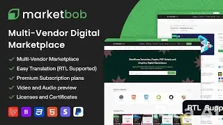 Start Selling Digital Products Today | Full Setup Guide of Marketplace Script (Marketbob)