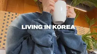 living in Korea | all day with sis | bread party, making Pad Thai and working