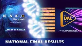A Dal For Belgium 2019 - Grand Final - Results - Mako Song Contest 2019