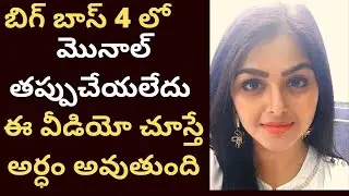 Bigg boss Monal T mixture analysis | bigg boss videos | ఈ వారం నామినేషన్స్ మోనాల్ ఏ తప్పు చేయలేదు
