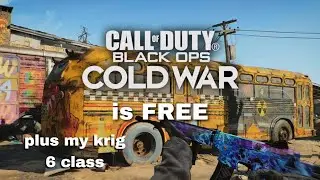 Call Of Duty Cold War is FREE + my krig 6 class