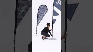 Ecotent&reg; Beachflag | Super Easy Set Up