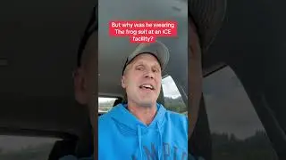 Ice agents pepper spray protester in frog suit in Portland Oregon