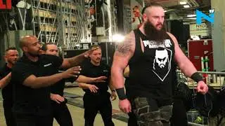 WWE Latest : Braun Strowman flipped over a truck after getting fired