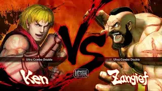 Ultra Street Fighter 4 - Ken Vs Zangief [Hardest]