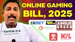 India Bans Online Money Games | New Online Gaming Bill 2025 Explained