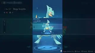 Mega Sceptile Pokemon legends ZA