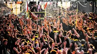 عزاء واستعراض يوم السابع #محرم_1441_2019 موكب شهيدة الرأس  الى ساحة ابالفضل العباس (ع)