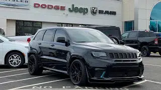 1000hp DEMONIZED TRACKHAWK Revs & Supercharger Whine