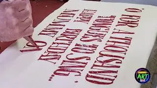 BOLD LETTERING (Pay attention on every single letter, or else?)