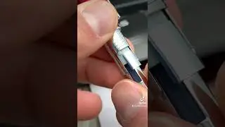 Как заправить перьевую ручку Platinum Curidas #перьеваяручка #howto