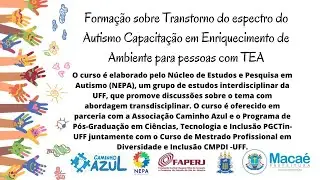 Formação sobre Transtorno do espectro do Autismo