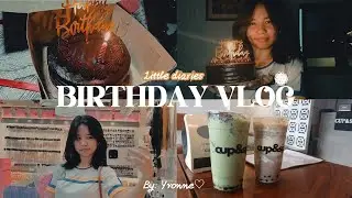 Birthday Vlog  caf&eacute;s, dates, food, small moments. January, 9