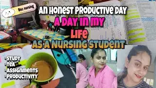 A Day in my life as a Nursing student❤️&zwj;🔥/3rd year BSc nursing student/RGKar Medical College#vlog12