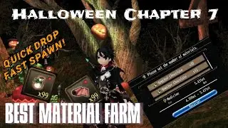 BEST MATERIAL FARM ON HALLOWEEN CHAPTER 7 #asobimo #toramonline #farming