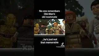 Obi-Wan forgets who his lab partner was 🤣 #legostarwars