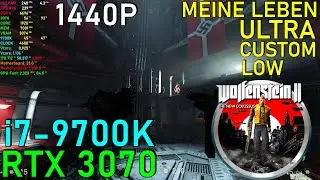 Wolfenstein II: The New Colossus RTX 3070 и 9700K &mdash; максимальные настройки 1440P
