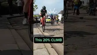 ONE! always fails to make it up this 20% CLIMB #shorts #bike #cycling