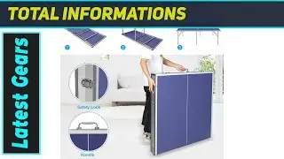 Anwick Mid-Size Table Tennis: Incredible Portable Play!