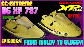 1996 Sea-Doo XP 787 Project: Episode 4: From Moldy to Glossy!