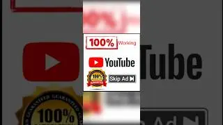 How to skip unskipabble ads on youtube #viralvideo #tutorial #100subs