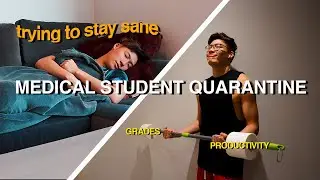 my medical school quarantine routine (how to SURVIVE self isolation)