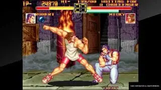 Art of Fighting - Robert Garcia Vs Mickey (Level 8 Difficulty)