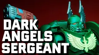Warhammer 40,000 - Dark Angels Assault Intercessor Sergeant - Обзор фигурки McFarlane Toys