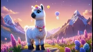 Os pesco&ccedil;os das lhamas esticam, esticam | Fun Portuguese Nursery Rhyme for Kids Songs