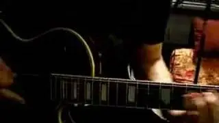 Aaron Nagel tracking lead guitar