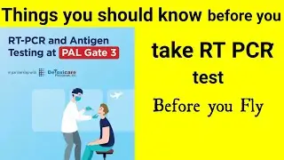 Before you take your RT - PCR TEST COVID TEST ANTIGEN TEST.  #everythingphilippinesreview