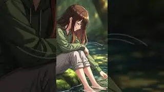soft piano and flowing water for peaceful focus