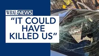 'It Could Have Killed Us' Woman Says Ice From Car Shattered Windshield
