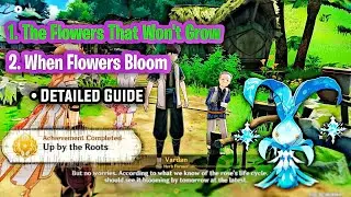 The Flowers That Won't Grow | Detailed Guide | Sumeru Daily Commission - Achievement